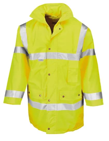 Safety Jacket - Fluorescent Yellow