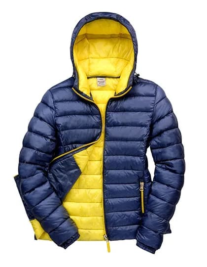 Women´s Snow Bird Hooded Jacket - Navy/Yellow