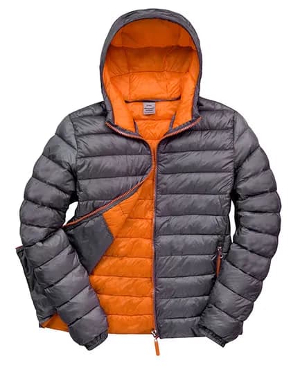 Men´s Snow Bird Hooded Jacket - Grey/Orange