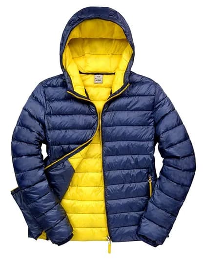 Men´s Snow Bird Hooded Jacket - Navy/Yellow