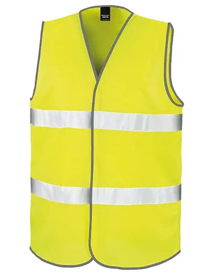 High Vis Safety Vest - Fluorescent Yellow