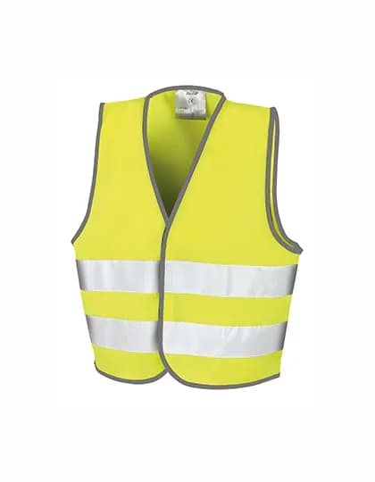 Junior Safety Vest - Fluorescent Yellow