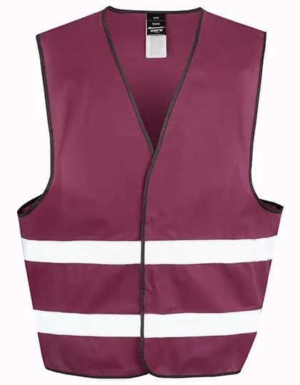 Enhanced Visibility Vest - Burgundy