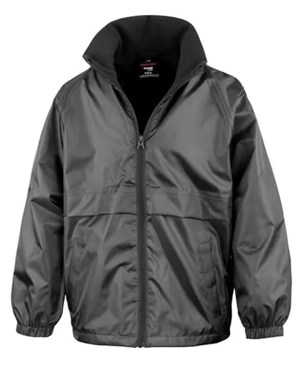 Junior Microfleece Lined Jacket - Black