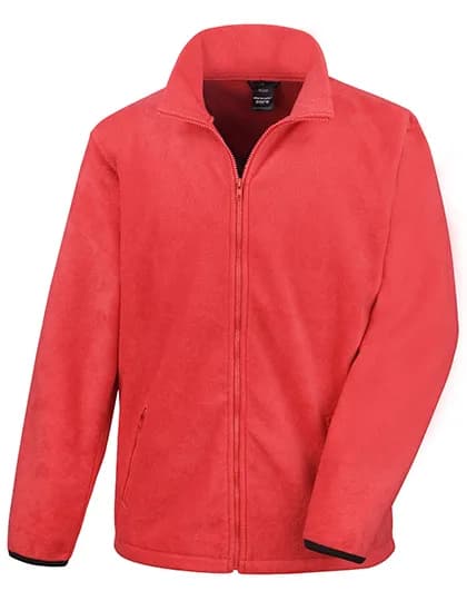 Mens Norse Outdoor Fleece Jacket - Flame Red