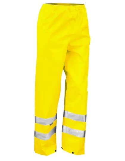 Safety High Vis Trouser - Fluorescent Yellow