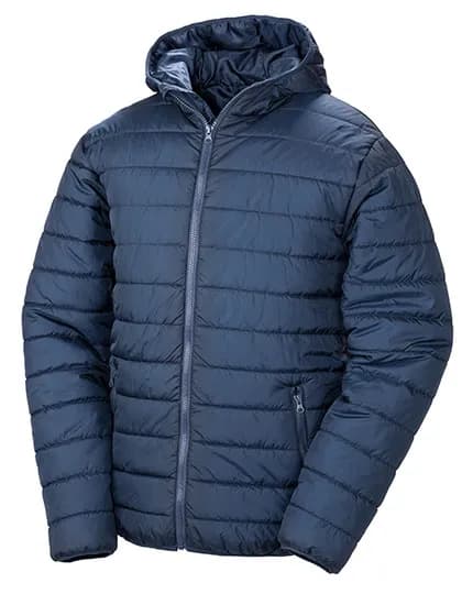 Soft Padded Jacket - Navy/Navy