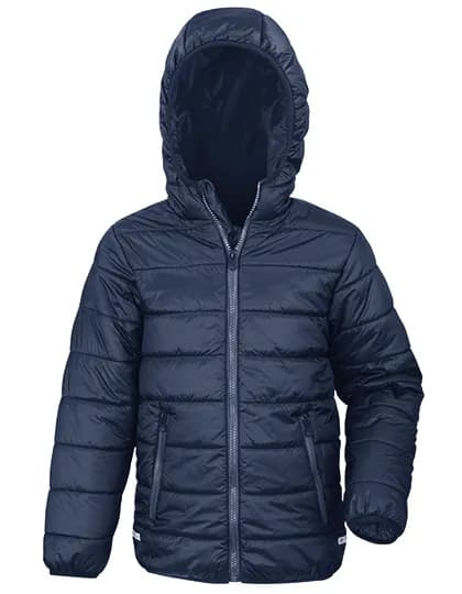 Youth Soft Padded Jacket - Navy/Navy