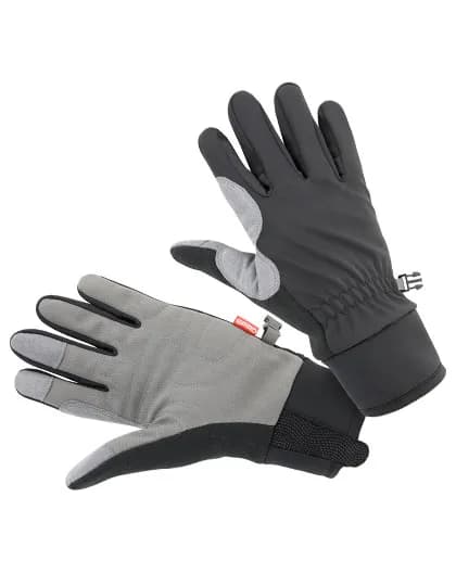 Unisex Bikewear Long Gloves - Black/Grey