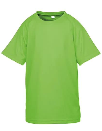 Junior Performance Aircool Tee - Lime