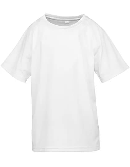 Junior Performance Aircool Tee - White