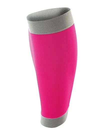 Compression Calf Sleeves (2 per pack) - Pink/Grey