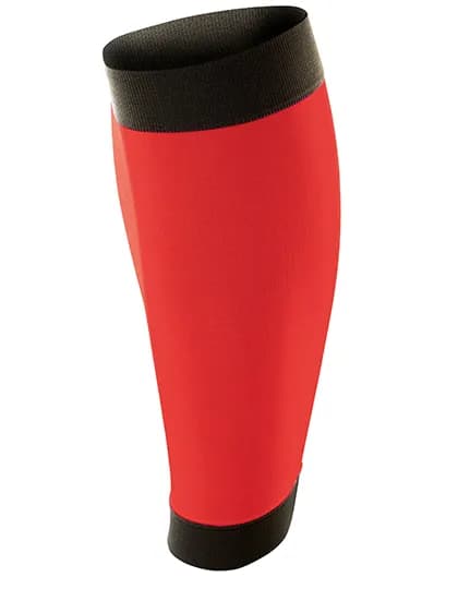 Compression Calf Sleeves (2 per pack) - Red/Black