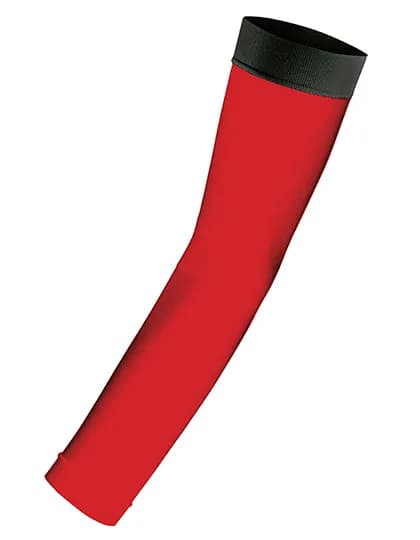 Compression Arm Sleeves (2 per pack) - Red/Black
