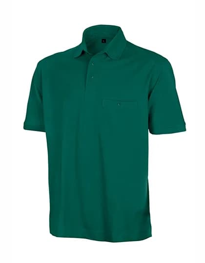 Apex Pocket Polo Shirt - Bottle Green