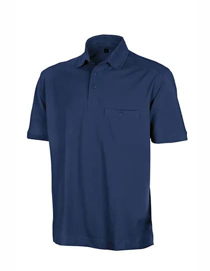 Apex Pocket Polo Shirt - Navy