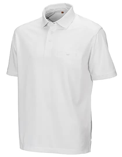 Apex Pocket Polo Shirt - White