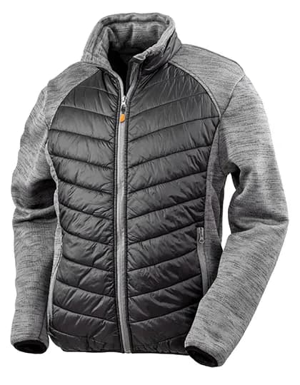 Elevator Jacket - Black/Marl Grey