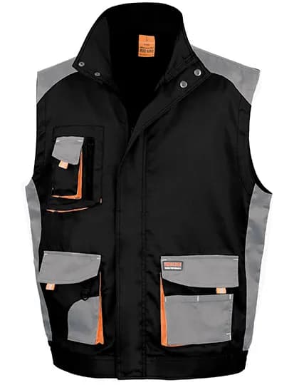 Lite Gillet - Black/Grey/Orange