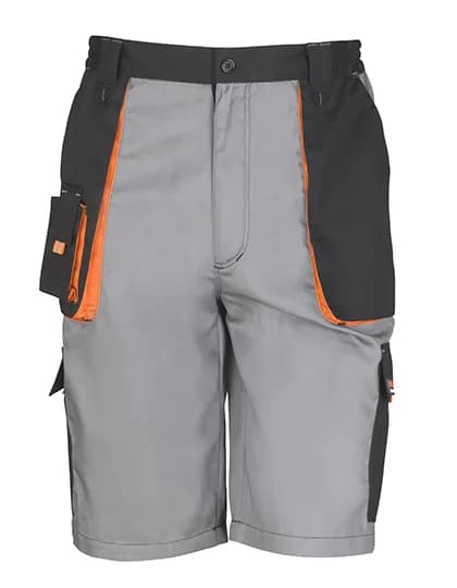 Lite Shorts - Grey/Black/Orange