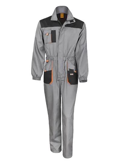 Lite Coverall - Grey/Black/Orange