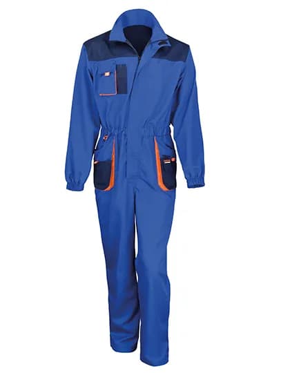Lite Coverall - Royal/Navy/Orange