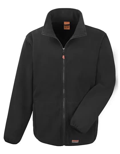 Heavy Duty Microfleece Jacket - Black