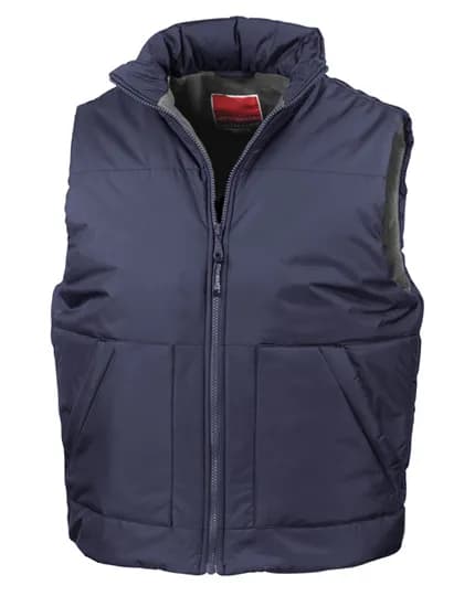 Fleeced Lined Bodywarmer - Navy