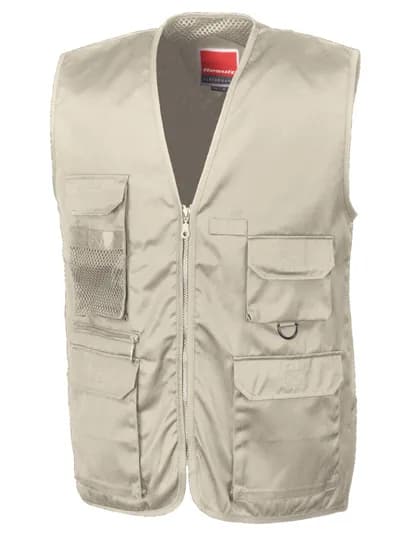 Safari Waistcoat - Camel