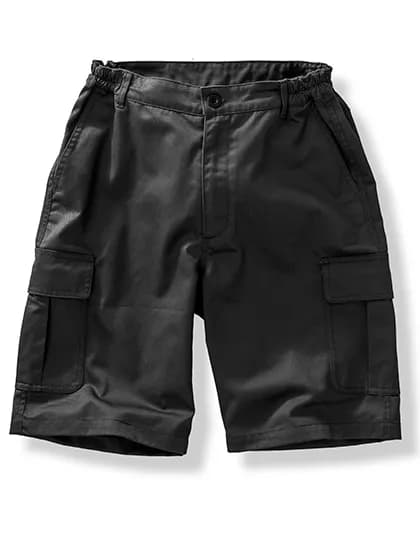 Recycled Work-Guard Utility Shorts - Black