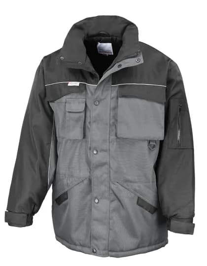Heavy Duty Combo Coat - Grey/Black