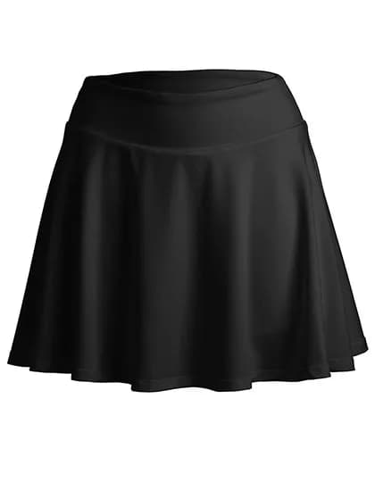 Recycled Womens Fitness Skort - Black