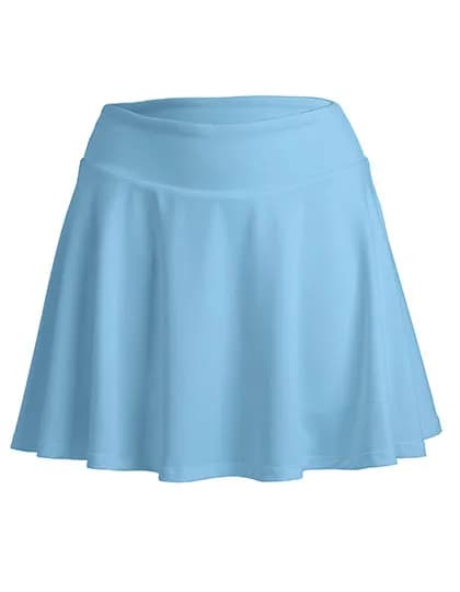 Recycled Womens Fitness Skort - Dusky Blue