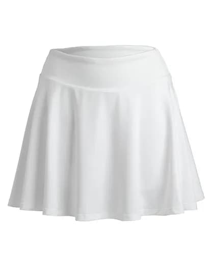 Recycled Womens Fitness Skort - White