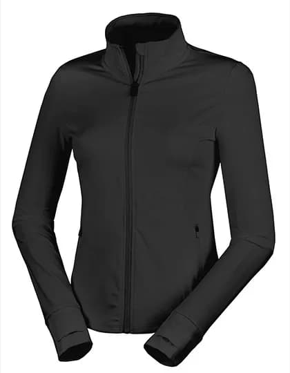 Recycled Womens Fitness Jacket - Black