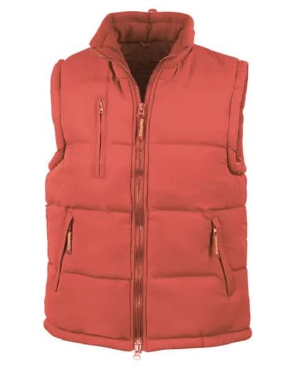 Ultra Padded Bodywarmer - Red