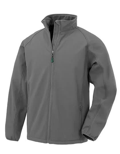 Men´s Recycled 2-Layer Printable Softshell Jacket - Workguard Grey