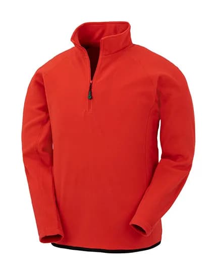 Recycled Microfleece Top - Red