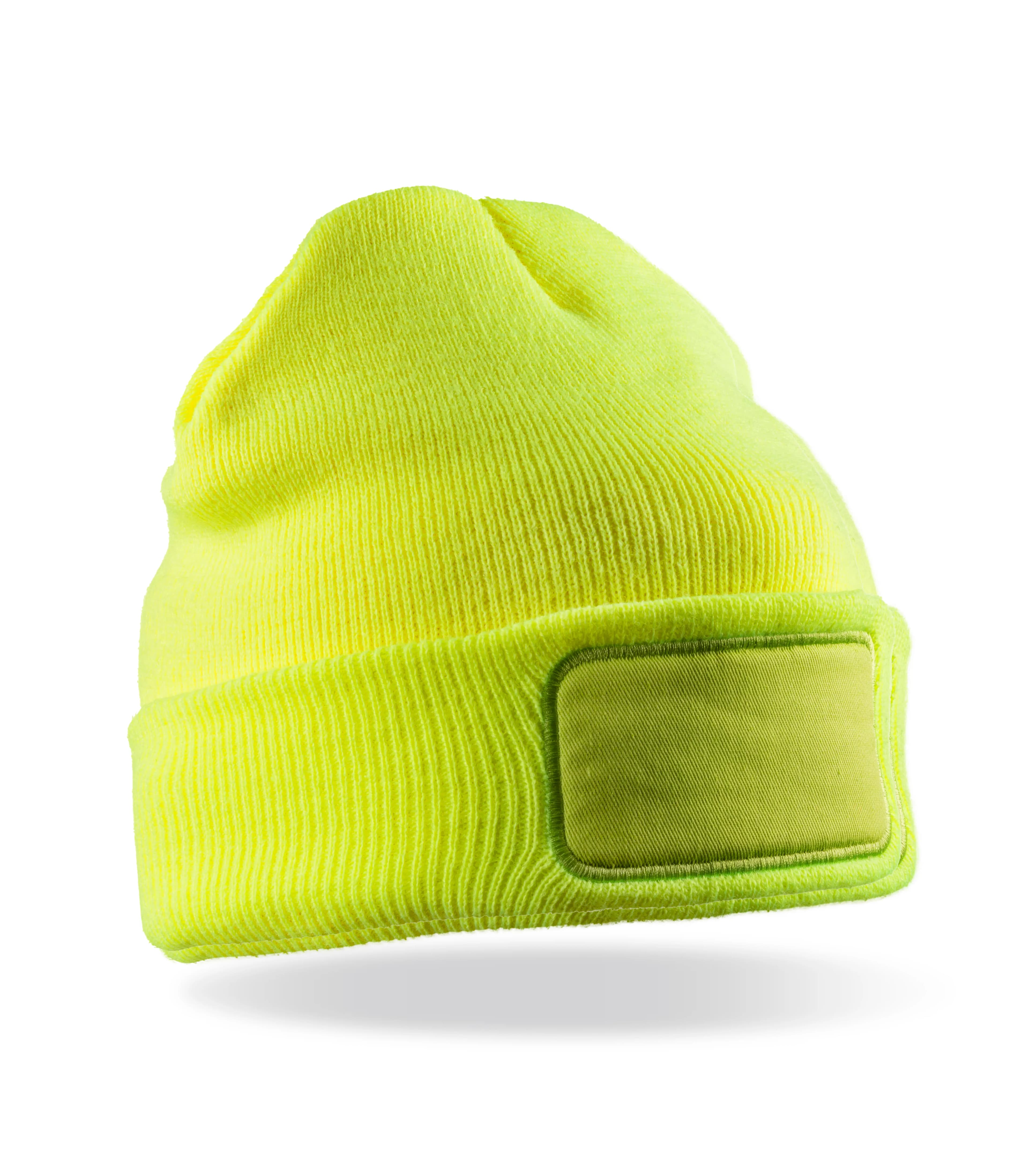 Recycled Thinsulate™ Printers Beanie - Fluorescent Yellow