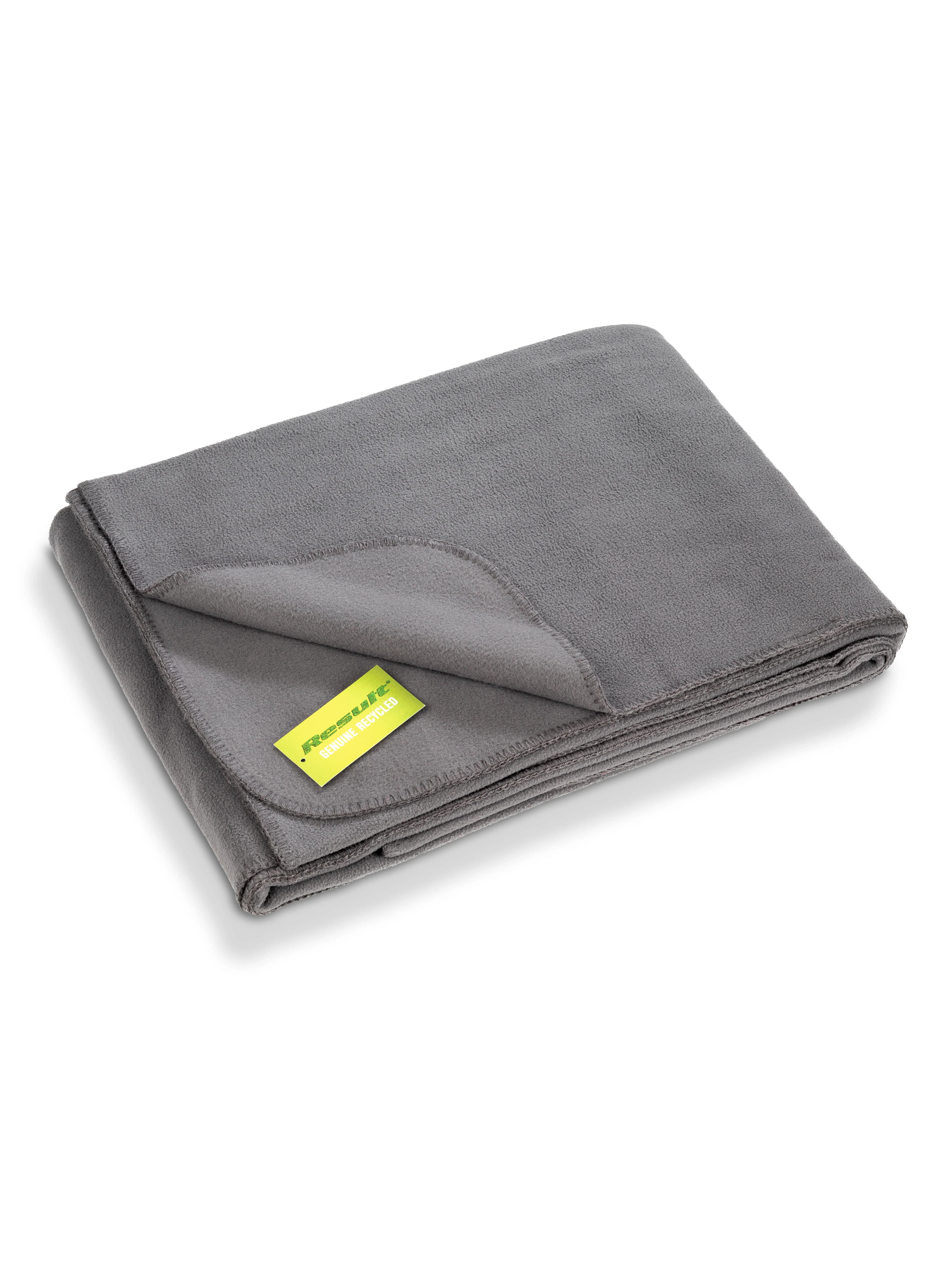 Recycled Fleece Blanket - Grey