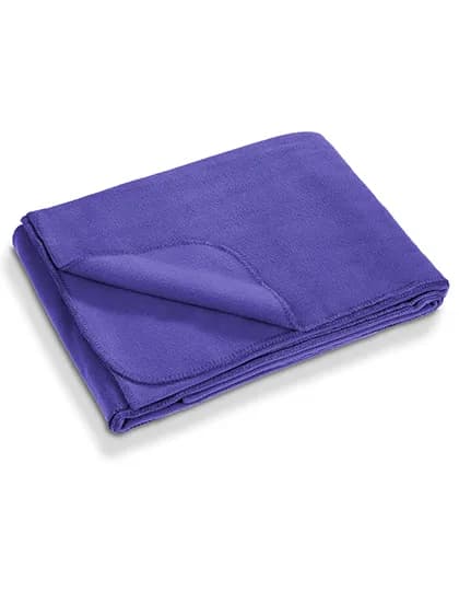 Recycled Fleece Blanket - Purple