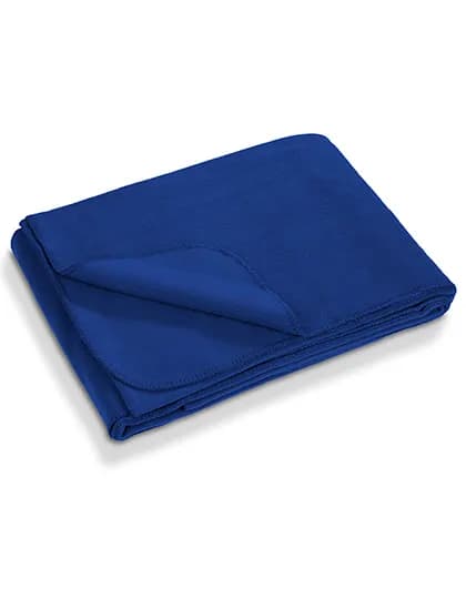 Recycled Fleece Blanket - Royal
