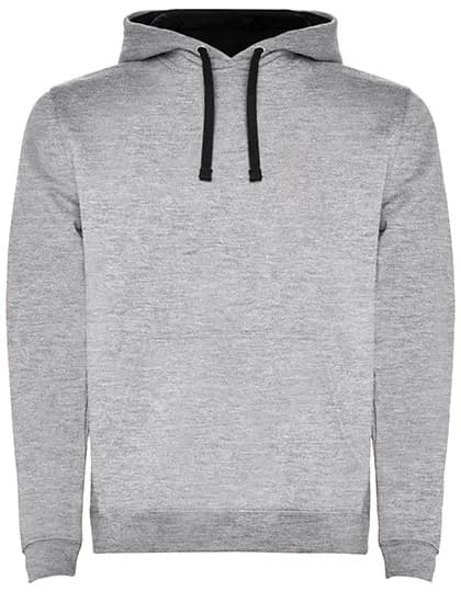 Men´s Urban Hooded Sweatshirt - Heather Grey 58/Black 02