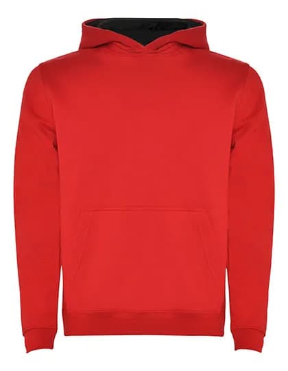 Kids´ Urban Hooded Sweatshirt - Red 60/Black 02