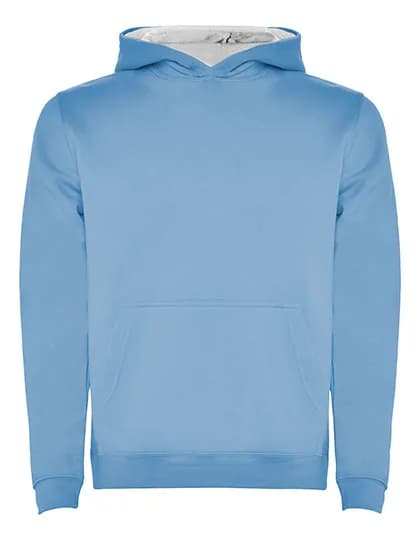 Kids´ Urban Hooded Sweatshirt - Sky Blue 10/White 01
