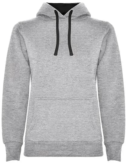 Women´s Urban Hooded Sweatshirt - Heather Grey 58/Black 02