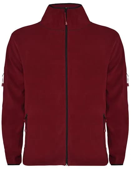 Men´s Luciane Microfleece Jacket - Garnet Red 57