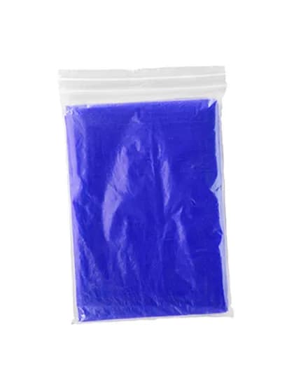 Raining Poncho Shaka - Royal Blue 05