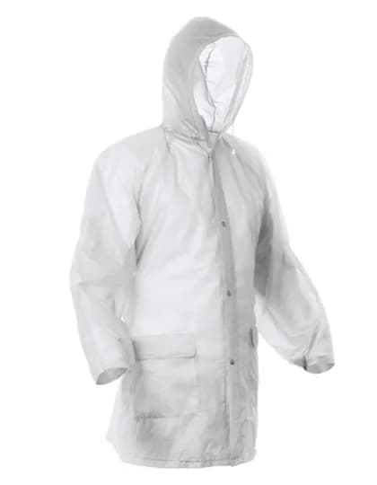Rain Coat Baikal - White 01