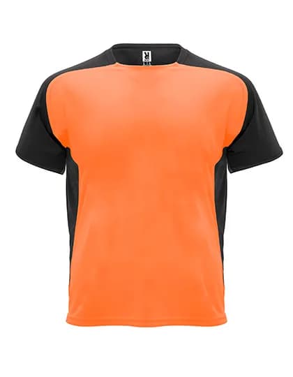Bugatti T-Shirt - Fluor Orange 223/Black 02